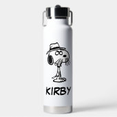 Erdnüsse | Der Brüderpike von Snoopy | Name hinzuf Trinkflasche (Vorderseite)