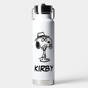 Erdnüsse Der Brüderpike von Snoopy Name hinzuf Trinkflasche