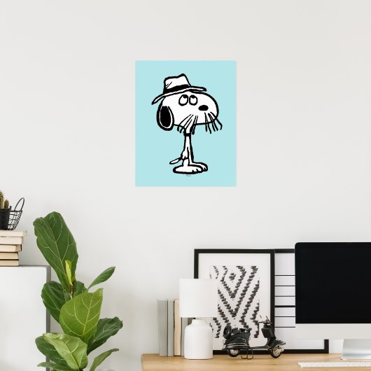 Erdnüsse | Der Brüderpike von Snoopy Poster (Heimbüro)