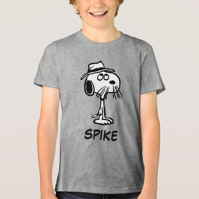 Erdnüsse | Der Brüderpike von Snoopy Tri-Blend Shirt (Vorderseite)