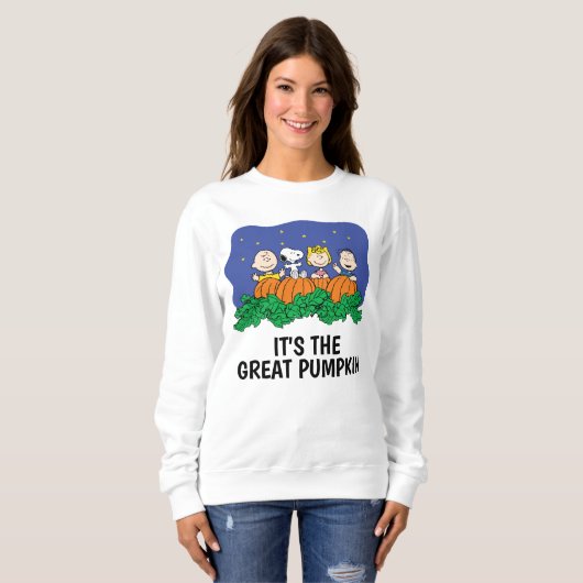 Erdnüsse | Der große Pumpkin-Patch Sweatshirt (Vorne ganz)