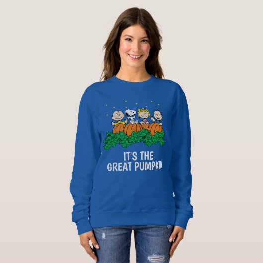 Erdnüsse | Der große Pumpkin-Patch Sweatshirt (Vorne ganz)