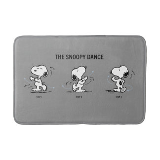 Erdnüsse | Der Snoopy-Tanz Badematte