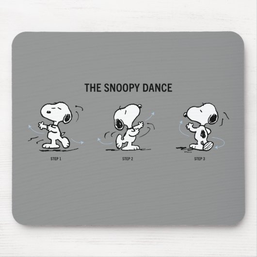 Erdnüsse | Der Snoopy-Tanz Mousepad (Vorne)