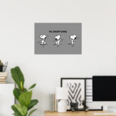 Erdnüsse | Der Snoopy-Tanz Poster (Heimbüro)