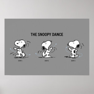 Erdnüsse Der Snoopy-Tanz Poster