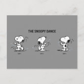 Erdnüsse | Der Snoopy-Tanz Postkarte (Vorderseite)