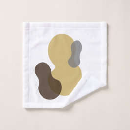 Erdnüsse Design Handtuch Waschlappen