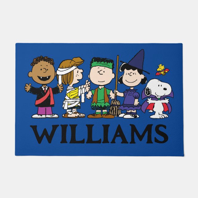 Erdnüsse | Die Boo-Crew Fußmatte (Vorderseite)