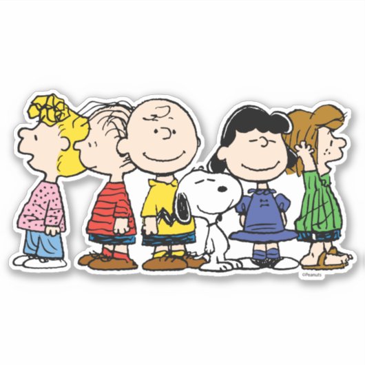 Erdnüsse | Die Erdnussbande Aufkleber (Vorderseite)