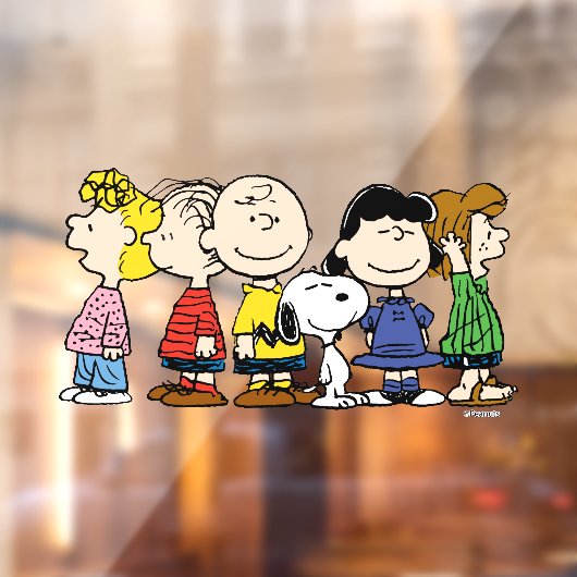 Erdnüsse | Die Erdnussbande Fensteraufkleber (Blatt 2)