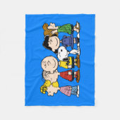 Erdnüsse | Die Erdnussbande Fleecedecke (Vorderseite)