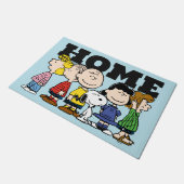 Erdnüsse | Die Erdnussbande Fußmatte (Schrägansicht)