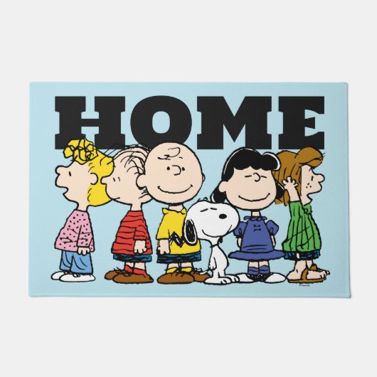 Erdnüsse | Die Erdnussbande Fußmatte (Vorderseite)