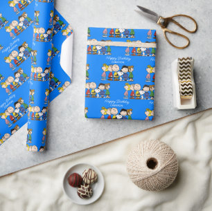 Erdnüsse Die Erdnussbande Geschenkpapier