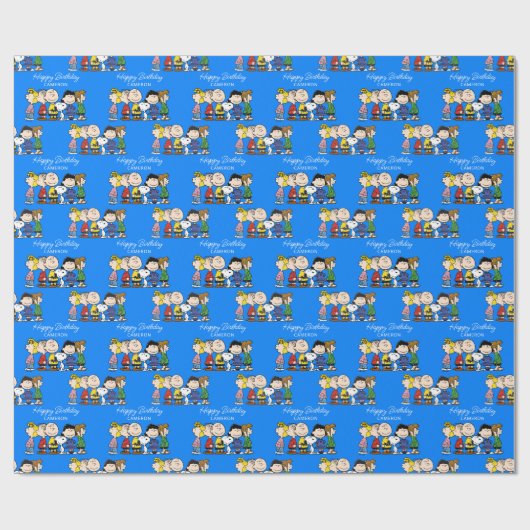 Erdnüsse | Die Erdnussbande Geschenkpapier (Flach)