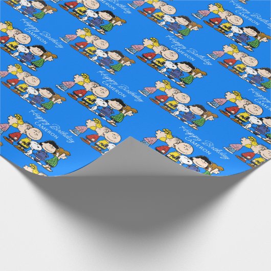 Erdnüsse | Die Erdnussbande Geschenkpapier (Ecke)