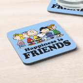 Erdnüsse | Die Erdnussbande Getränkeuntersetzer (Linke Seite)