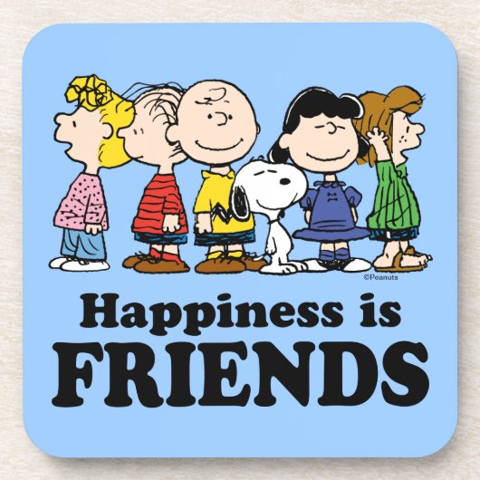 Erdnüsse | Die Erdnussbande Getränkeuntersetzer (Vorderseite)