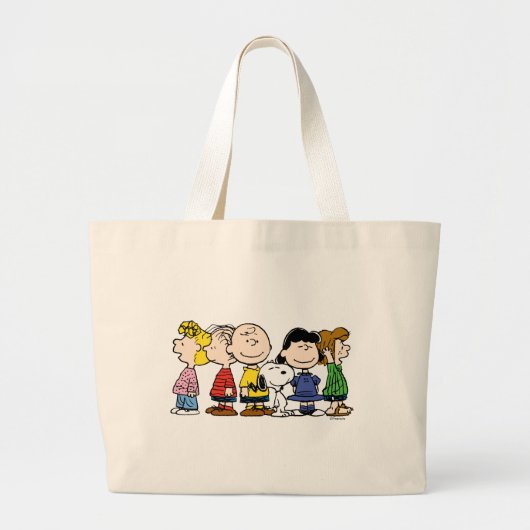 Erdnüsse | Die Erdnussbande Jumbo Stoffbeutel (Vorne)