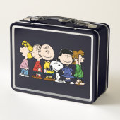 Erdnüsse | Die Erdnussbande Metall Brotdose (Rückseite)