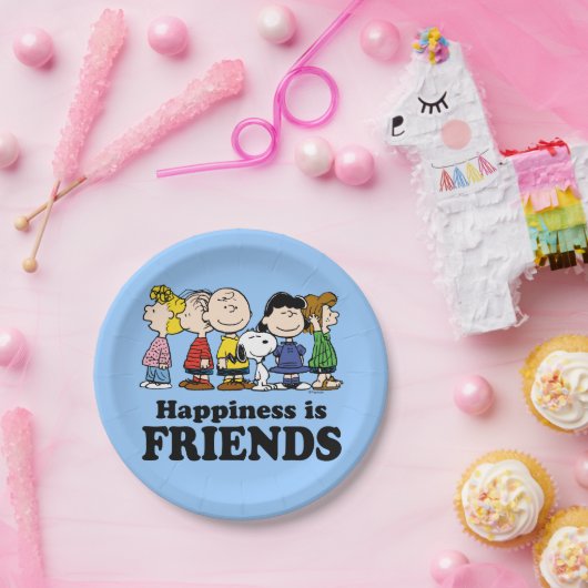 Erdnüsse | Die Erdnussbande Pappteller (Party)