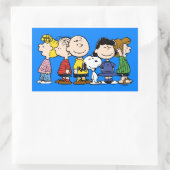 Erdnüsse | Die Erdnussbande Rechteckiger Aufkleber (Tasche)