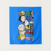 Erdnüsse | Die Erdnussbande Wandteppich (Vorderseite)