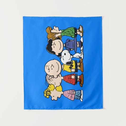 Erdnüsse | Die Erdnussbande Wandteppich (Vorderseite)