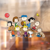 Erdnüsse | Die Gang am Pitcher-Berg Fensteraufkleber (Blatt 2)