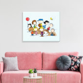 Erdnüsse | Die Gang am Pitcher-Berg Leinwanddruck (Insitu (Wohnzimmer))