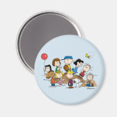 Erdnüsse | Die Gang am Pitcher-Berg Magnet (Vorderseite/Rückseite)