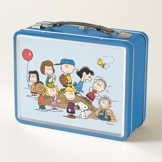 Erdnüsse | Die Gang am Pitcher-Berg Metall Brotdose (Rückseite)