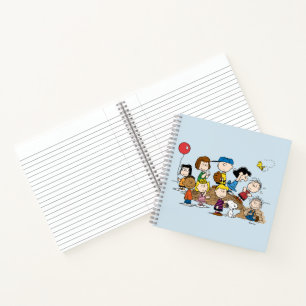 Erdnüsse Die Gang am Pitcher-Berg Notizblock