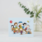 Erdnüsse | Die Gang am Pitcher-Berg Postkarte (Stehend Vorderseite)