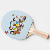 Erdnüsse | Die Gang am Pitcher-Berg Tischtennis Schläger (Seitenansicht)