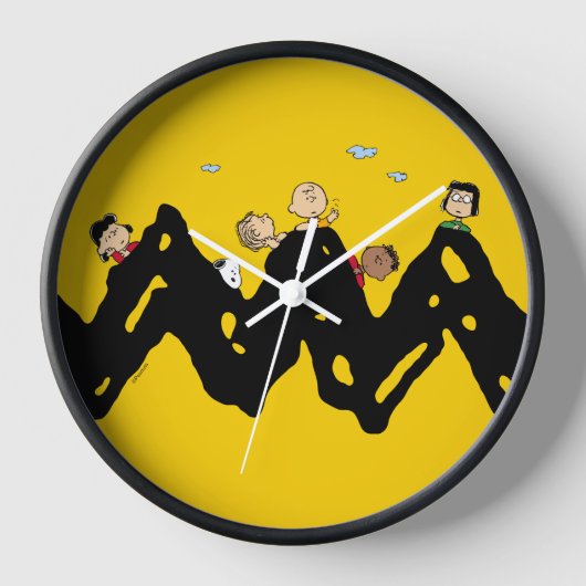 Erdnüsse | Die Gang auf dem Zig Zag Uhr (Vorderseite)