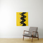 Erdnüsse | Die Gang auf dem Zig Zag Wandteppich (Beispiel)