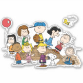 Erdnüsse | Die Gang Aufkleber (Vorderseite)