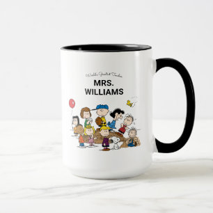 Erdnüsse Die Gang Bestste Lehrerin Personalisier Tasse