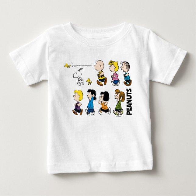 Erdnüsse | Die Gang geht vorwärts Baby T-shirt (Vorderseite)