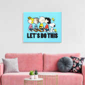 Erdnüsse | Die Gang Leinwanddruck (Insitu (Wohnzimmer))