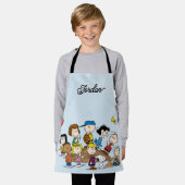 Erdnüsse | Die Gang | Name hinzufügen Schürze (Getragen)