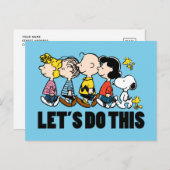 Erdnüsse | Die Gang Postkarte (Vorne/Hinten)