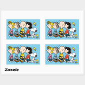 Erdnüsse | Die Gang Rechteckiger Aufkleber (Blatt)