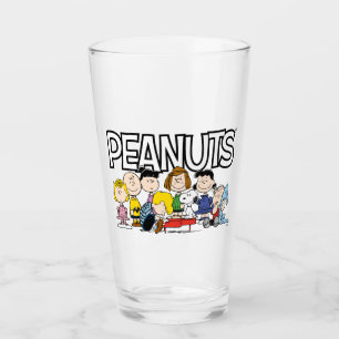 Erdnüsse Die Gang um das Klavier Glas