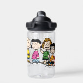 Erdnüsse | Die Gang um das Klavier Trinkflasche (Rückseite)