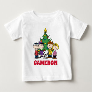 Erdnüsse Die Gang um den Weihnachtsbaum Baby T-shirt