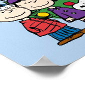 Erdnüsse | Die Gang um den Weihnachtsbaum Poster (Ecke)