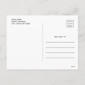 Erdnüsse | Die Gang um den Weihnachtsbaum Postkarte (Rückseite)